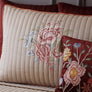 Eden Rose Embroidered Bedcover Set - Beige