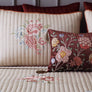 Eden Rose Embroidered Bedcover Set - Beige