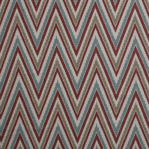 Sample Flame Ikat Fabric