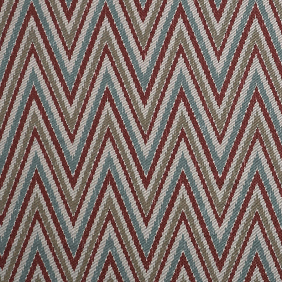 Sample Flame Ikat Fabric