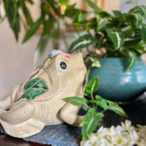 Saryu Frog Figurine