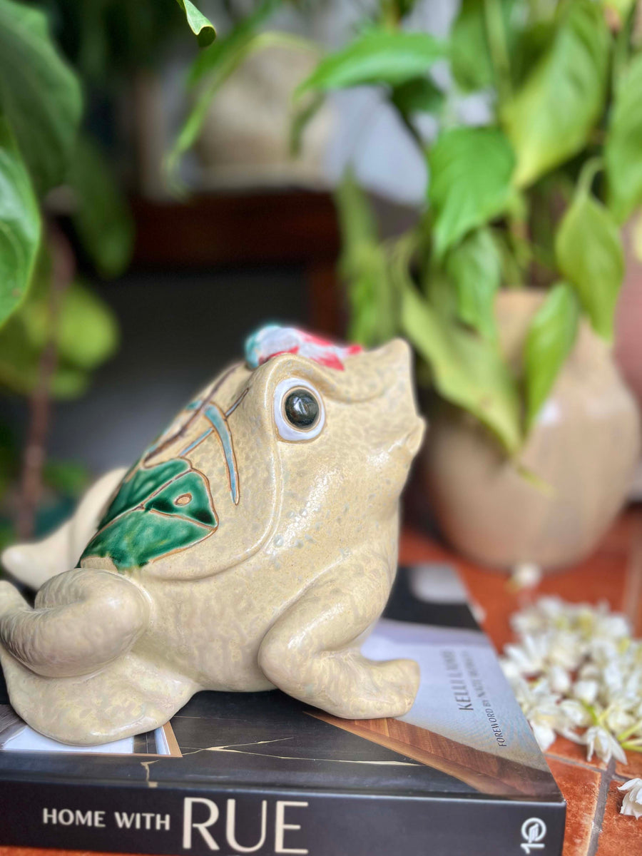 Saryu Frog Figurine
