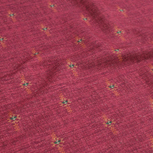 Kilim Star Fabric - Red