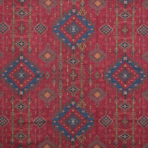 Kilim Fabric - Red