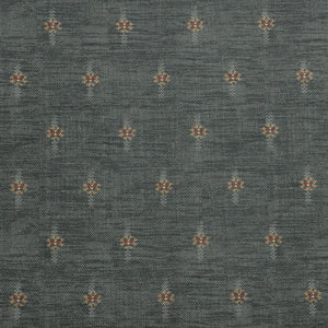 Sample Kilim Star Fabric - Charcoal