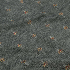 Kilim Star Fabric - Charcoal