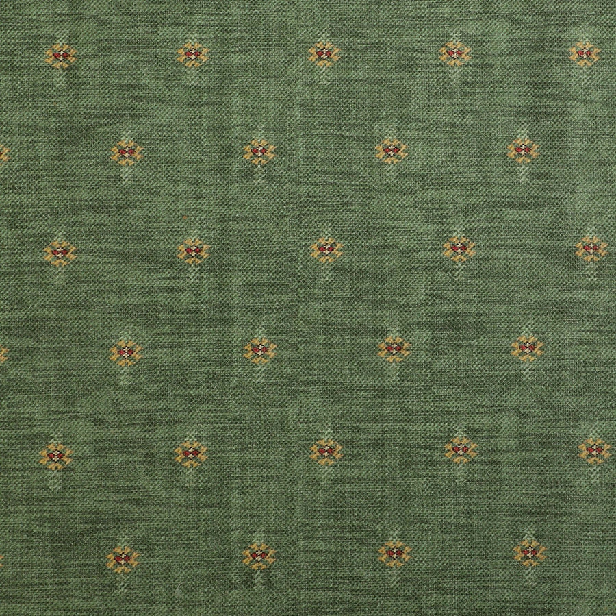 Sample Kilim Star Fabric - Green