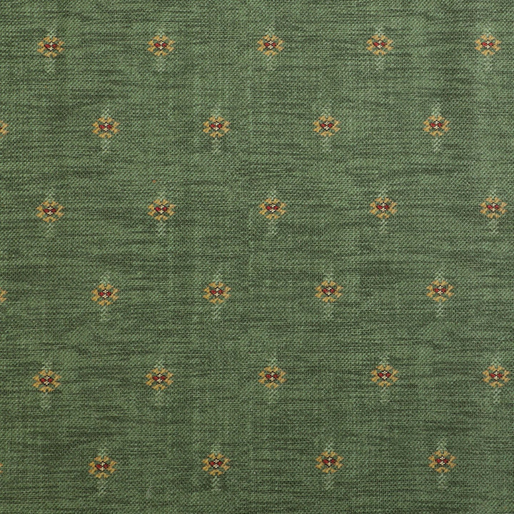 Kilim Star Fabric - Green