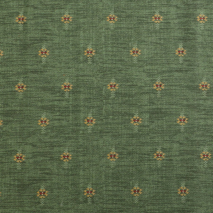 Kilim Star Fabric - Green