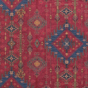 Kilim Fabric - Red
