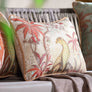 Vanya Leopard Embellished Cushion - Cream Slim