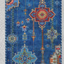 Nomad Kilim Table Runner - Blue
