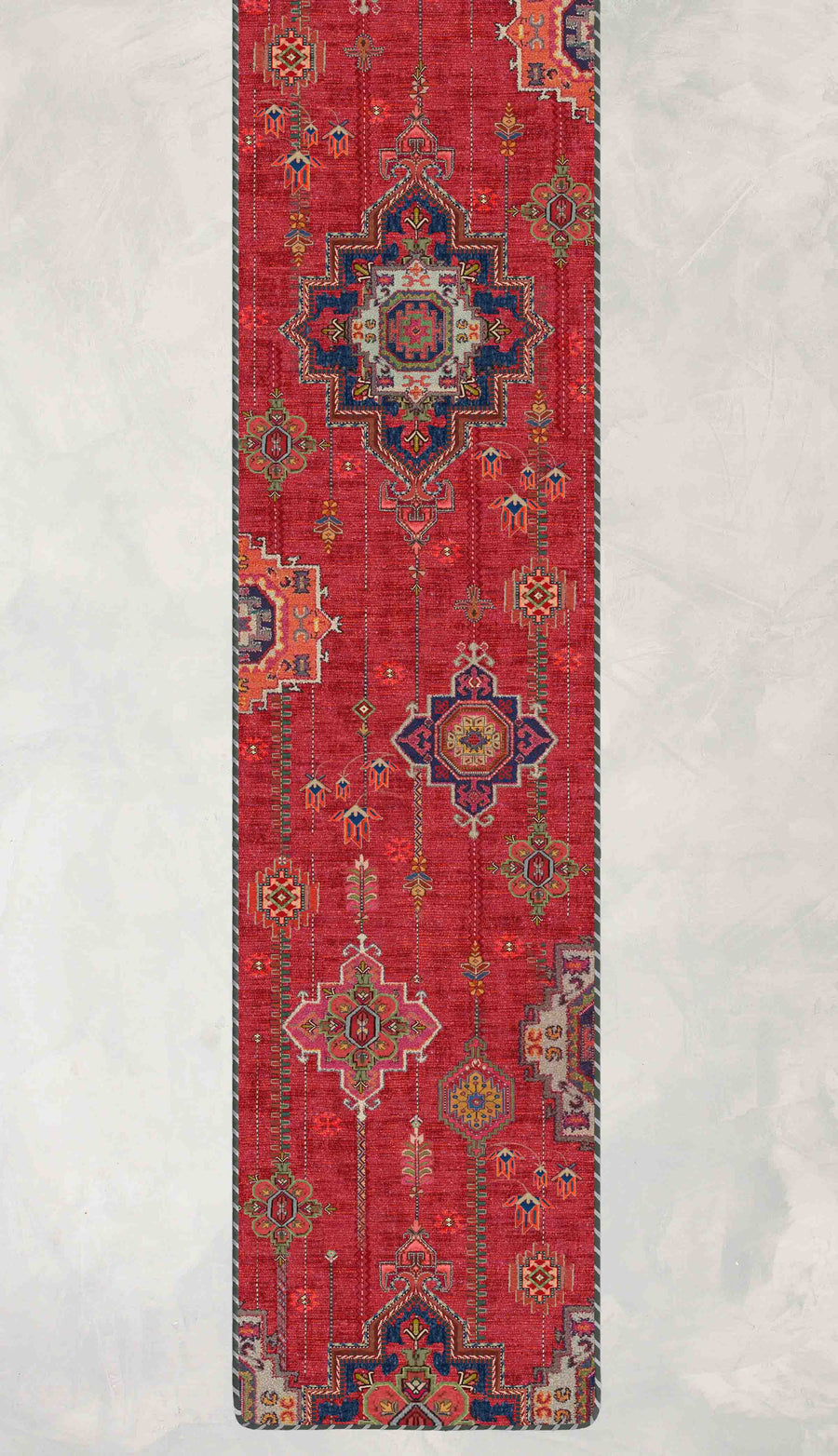 Nomad Kilim Table Runner - Rust