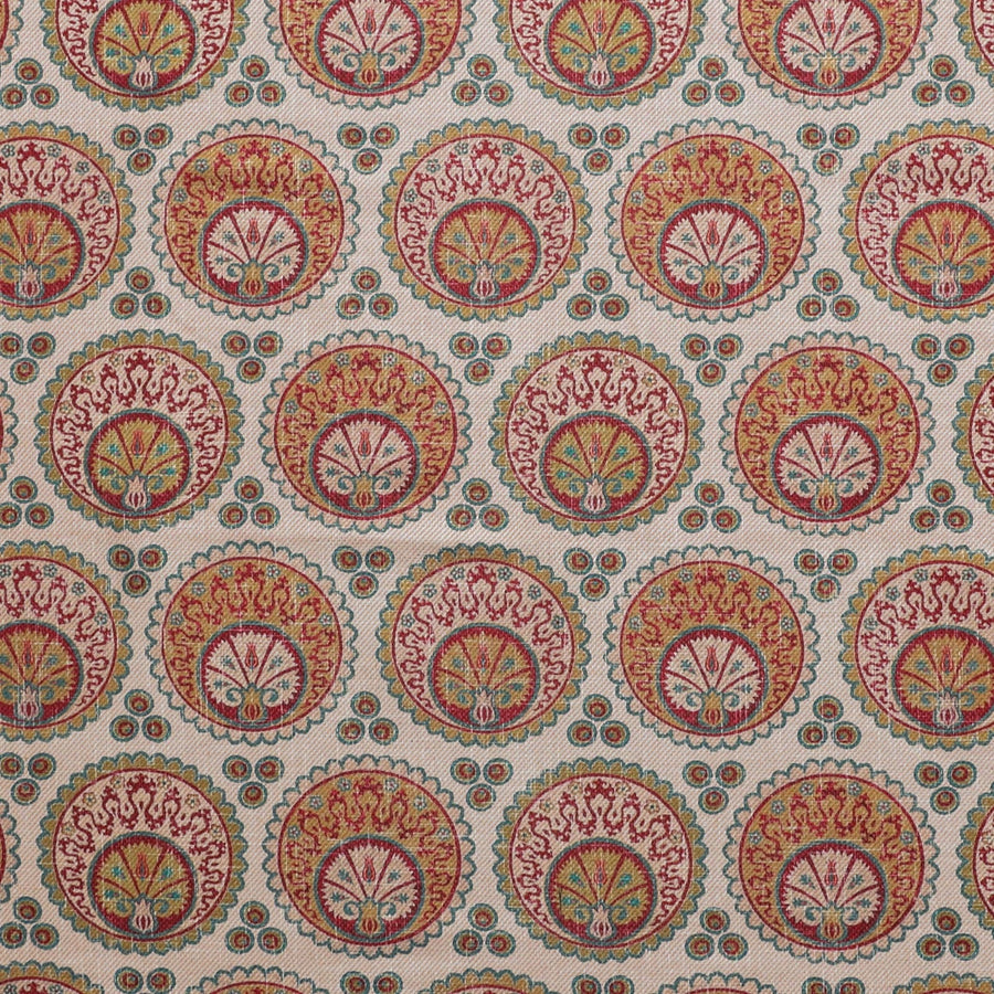 Sample Ottoman Moon Fabric - Ivory