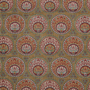 Ottoman Moon Fabric - Mustard