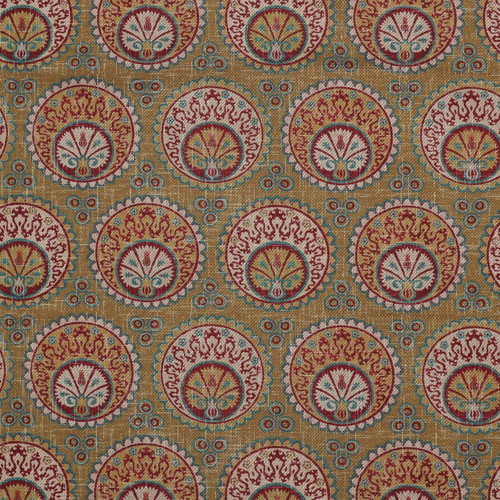 Ottoman Moon Fabric - Mustard