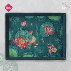 Padma Enamel Tray - Med