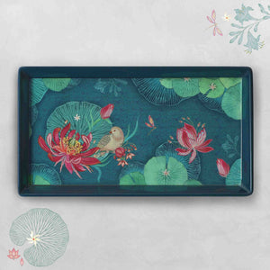 Padma Enamel Tray - Slim