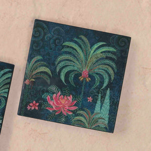 Palm Enamel Coaster