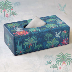 Palm Tissue Box Holder