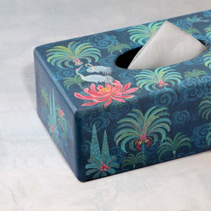 Palm Tissue Box Holder