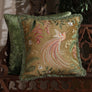 Paradise Embroidered Cushion Cover - Gold