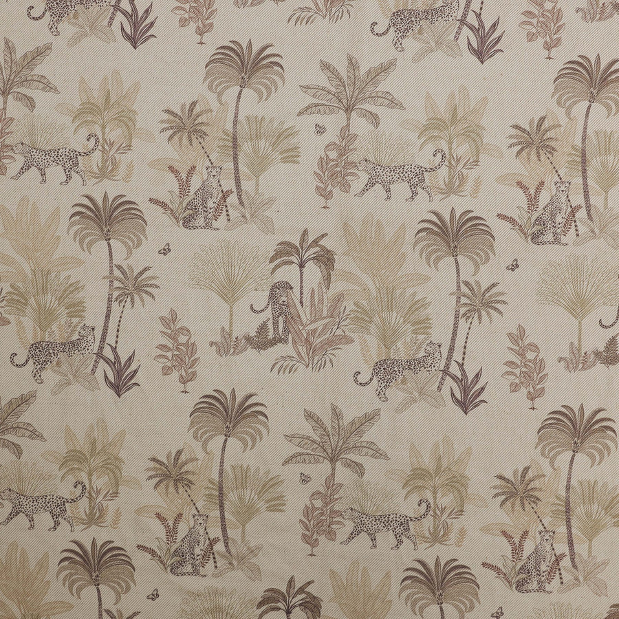 Periyar Leopard Fabric - Cream