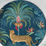 Periyar Leopard Wall Plate - Large