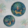 Periyar Leopard Wall Plate - Large