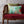 Pomegranate Palm Cushion Cover - Blue Slim