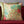 Pomegranate Palm Cushion Cover - Cream