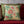 Pomegranate Garden Accent Embroidery Cushion - Cream