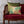 Pomegranate Palm Accent Embroidered Cushion - Cream Slim