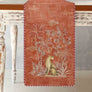 Vanya Leopard Table Runner - Rust