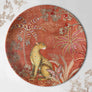 Vanya Leopard Wall Plate - Rust