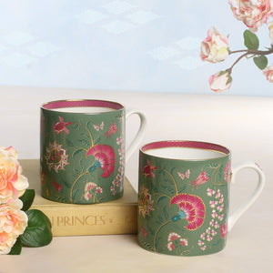 Ambreen Moss Mug & Platter Gift Set