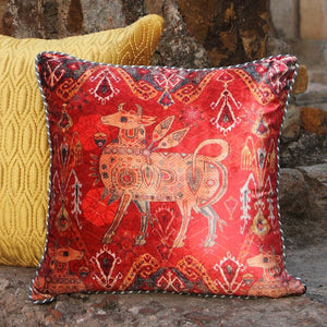 Ishtar Pichwai Cushion Cover