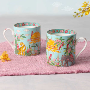 Kanha Elephant & Tiger Mug