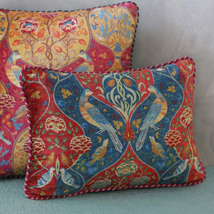 Fiza Cushion Cover - Blue Slim