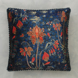 Isfahan Boota Cushion Cover - Blue