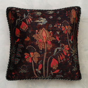 Isfahan Boota Cushion Cover - Brown