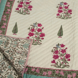 Chinarbagh Hand Quilted Muslin Quilt