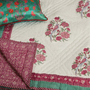 Shiraz Hand Quilted Muslin Quilt