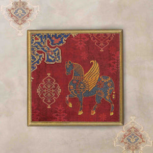 Samarkand Coaster - Red