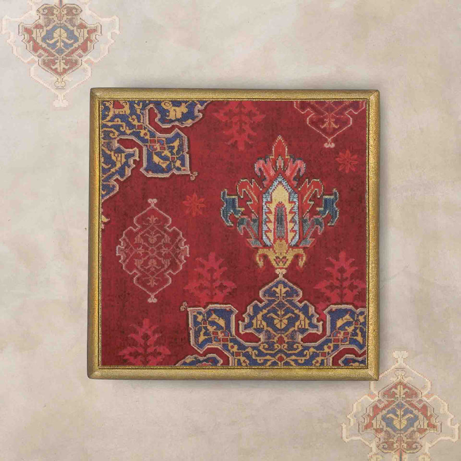 Samarkand Coaster - Red