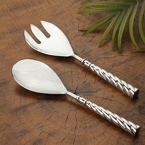 Saryu Serving Spoon & Fork