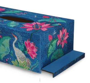 Taashi Tissue Box Holder - Aqua