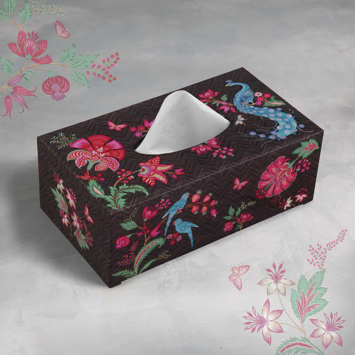 Kanha Tissue Box Holder - Charcoal