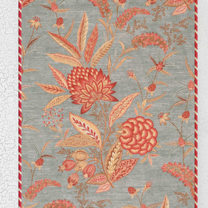 Wild Flower Table Runner - Rust