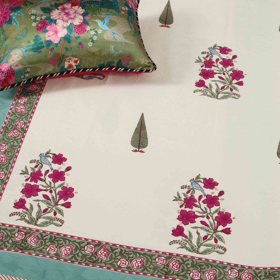 Chinarbagh Cotton Pique Bedcover
